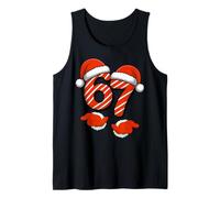 Viral 67 Christmas Six Seven with Santa Hand Funny 67 Humour Débardeur