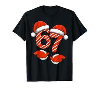 Viral 67 Christmas Six Seven with Santa Hand Funny 67 Humour T-Shirt