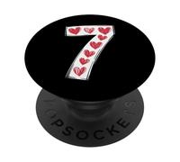 Viral 67 Croquis Cœur Valentine Enfants - 67 Assortis 7 PopSockets PopGrip Adhésif