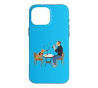 Viral Dog Meme Microphone de karaoké Amusant pour Animal Domestique Coque pour iPhone 16 Pro Max