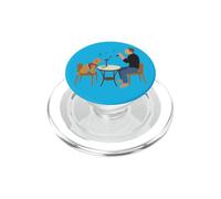 Viral Dog Meme Microphone de karaoké Amusant pour Animal Domestique PopSockets PopGrip pour MagSafe