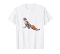 Viraler Punch AFFE Meme Internet Trend Fun Culte Design T-Shirt Graphique avec Valeur, Homme, Blanc, M
