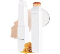 Virallush Fond De Teint Coréen,Virallush Korean Color-Changing Foundation Stick Avec Tête De Brosse,Maquillage 2-En-1 Hydratant à Couverture Modulable,Unifie Le Teint,Crée Un Maquillage Naturel (3#)