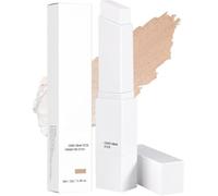 Virallush Fond De Teint Couvrant Imperfections Coréen,Fond De Teint Essence Blanc Qui S'adapte à Ta Peau,Fond De Teint Stick 2-En-1 Avec Pinceau Intégré,Maquillage Coréen,Résistant à L'eau (Natural)