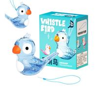 Viratage d'oiseau ferroviaire - sifflet d'oiseau à eau, créateur de son réutilisable portable | Toi de sifflet de nature musicale en plein air, cadeau d'anniversaire unique pour les pour