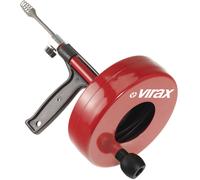 Virax Déboucheur manuel à tambour 290600 pour canalisation Ø25-50 mm
