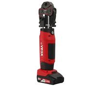 Virax Presse à sertir L2X Virax + pince mère + 2 batteries + inserts au choix-V Ø12-14-16-18-22 (cuivre) - 253582