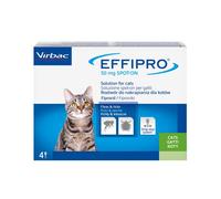 Virbac 104069012 EFFIPRO' Cat 4PIP Lot de 4 pipettes