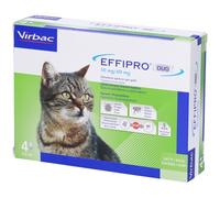 Virbac 104836022 Effipro'Duo Chat 4Pip
