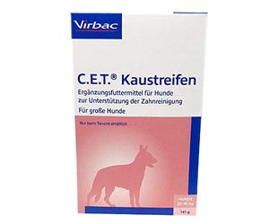 Virbac C.E.T. Lamelles à mâcher pour grands chiens (poids corporel de 25 à 40 kg) - 141 g