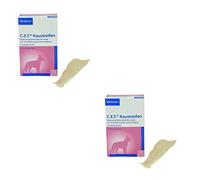 Virbac C.E.T. Lot de 2 bandes à mâcher pour grands chiens (25 à 40 kg de poids corporel) - 2 x 141 g