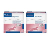 Virbac Dosage de Megaderm Mono (+10 kg) Émulsion 2x8 ml