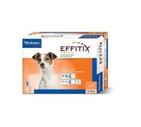 VIRBAC - EFFITIX Spot on - Anti Parasitaire - 4 Pipettes