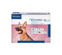 Virbac effripro Duo Chiens 20-40 kg - Lot de 4 pipettes.