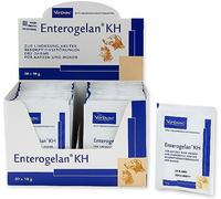 Virbac Enterogelan KH | 50 x 10 g | Régime - Complément Alimentaire pour Chiens et Chats | pour soulager la diarrhée aiguë | pour protéger la muqueuse intestinale Contre Les bactéries et Les toxines