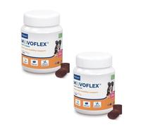 Virbac Movoflex Soft Chews | Pack Double | 2 x 30 pièces | pour Chiens de Plus de 35 kg | Complément Alimentaire pour Le Soutien de la santé articulaire | pour Le Maintien des Structures articulaires