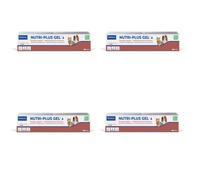 Virbac Nutri-Plus Gel | Pack de 4 | 4 x 120 g | Complément Alimentaire pour Chiens et Chats en Convalescence | Source d'énergie hautement concentrée Stimulant l'appétit