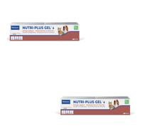 Virbac Nutri-Plus Gel | Pack Double | 2 x 120 g | Complément Alimentaire pour Chiens et Chats en Convalescence | Source d'énergie hautement concentrée Stimulant l'appétit
