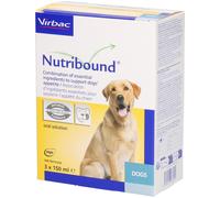 Virbac Probiotique buvable pour chien Nutribound Stimule appétit et hydratation Convalescence 3x150ml