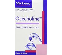 Virbac Ocecholine pour Oiseau Flacon de 50 ML