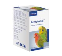 Virbac Poudre et solution pour oiseaux Perrotonic 18 g - 15 ml Équilibre nutritionnel