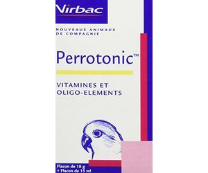 Virbac Perrotonic Oc pour Oiseau Flacon de 15 ML
