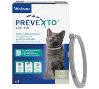 Virbac Prevexto Collier Antiparasitaire Chat 1,25g + 0,56g 38cm x1