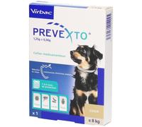Virbac Prevexto® Collier médicamenteux pour chiens jusqu'à 8 kg Collier(S) 1 pc(s)