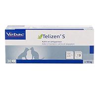 Virbac Telizen Complément Apaisant Stress Chiens Et Chats L-Théanine Taille S 30 Comprimés