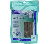 Virbac Veggiedent 15 Lamelles pour Chien Plus de 30 kg Taille L