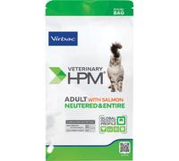 Virbac Veterinary Hpm Adult With Salmon Neutered & Entire Cat 12kg