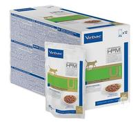 Virbac HPM Urology U Aliment Pour Chats Sachets 12x85g