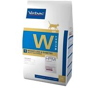Virbac Veterinary hpm Diet Chat Weight 1 Loss (surpoids >30%) & Diabète Croquettes 7kg