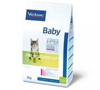 Virbac Veterinary HPM Vet Cat Baby Pre Neutered Nourriture pour Chat 1,5 kg