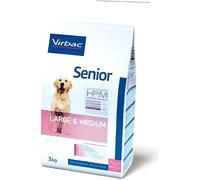 Virbac Veterinary hpm Senior Medium (+8ans 11 à 25kg) Large (+6ans +25kg) Croquettes 12kg