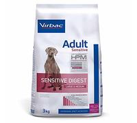 Virbac Veterinary HPM Vet Sensitive Digest L&M Sac pour Chien 3 kg