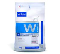 VIRBAC HPM W1 Weight & Diabetes Chien 7Kg