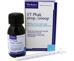Virbac VT Phak Sirop Solution Buvable Appétente Chien Âgé Flacon 50ml
