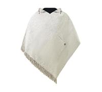 virblatt - Poncho Homme & Femme en Coton | Mexicain Réversible Hiver | Cape Vetement Hippie