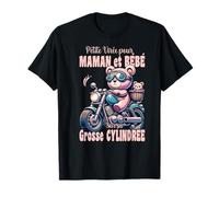 Virée Moto avec Bébé - Maman Motarde Tendre & Cool Naissance T-Shirt
