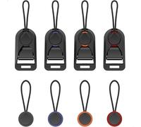 VireEyU 5 Accessoires pour Appareil Photo, 1 Dragonne Tissée à Main pour Sécurité, 4 Boucles à Détachement Rapide pour Caméra, Sangle Réglable pour Appareil Photo