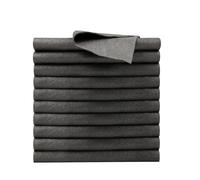 VireEyU Pack de 10 Chiffons de Nettoyage Magiques Épais, Chiffons Microfibres Réutilisables, sans Peluches et sans Traces, Idéaux pour Les Vitres, la Cuisine et la Voiture, 30x30 cm