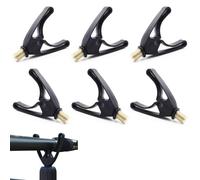 VireEyU Set de 6 Supports de Canne à Pêche-Supports en Plastique Robustes pour Canne à Pêche,Idéals pour la Compétition et les Loisirs,Compatibles Universellement avec la Majorité des Cannes à Pêche.