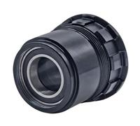 VIRELLO 26T Corps de moyeu libre de vélo en alliage d'aluminium 7075 pour XD XDR 11/12 vitesses, convient pour axe traversant de 12 mm DT Ratchet EXP OS moyeu noir
