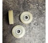 VIRELLO 36T SpiralGear, nylon haute résistance, moteur électrique, pièces de rechange, 39 mm, diamètre extérieur 11 mm, blanc, engrenages pour réparation de vélo électrique