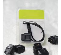 VIRELLO Adaptateur de charge pour vélo électrique Di2 et SRAM eTap 12 vitesses, tête de chargeur portable en acier au carbone, interface d'alimentation à connexion rapide pour systèmes de changement