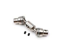VIRELLO Arbre d'entraînement central en métal pour chenille RC à l'échelle 1/16, compatible avec WPL B16, Heng Long, Feiyu, JJRC, pièce de mise à niveau argentée