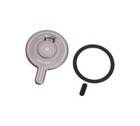 VIRELLO Base adaptateur de cardan pour Insta360 Flow 2 Pro, support magnétique à dégagement rapide, support de téléphone en alliage d'aluminium, accessoire de tournage stable, argenté