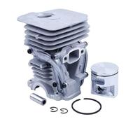 VIRELLO Big Bore Kit cylindre 41 mm compatible avec tronçonneuse Husqvarna 435 435E 440 440E avec anneau de piston