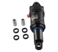 VIRELLO Bike AirShock, réglable 125/150/165/190 mm, alliage d'aluminium, suspension avec doublure de 24 mm, 100-150 psi pour VTT tout-terrain